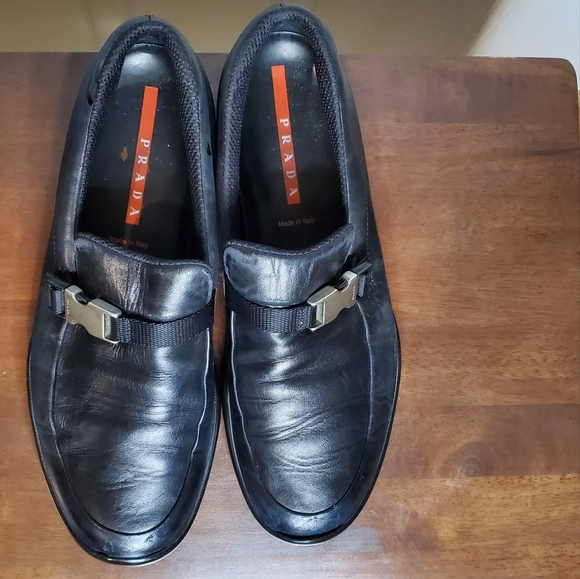 *SOLD* Prada Loafers, Black, Size 11 - Picture 2 of 15